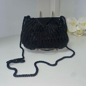 Chic Black Crossbody Bag by Cadaz